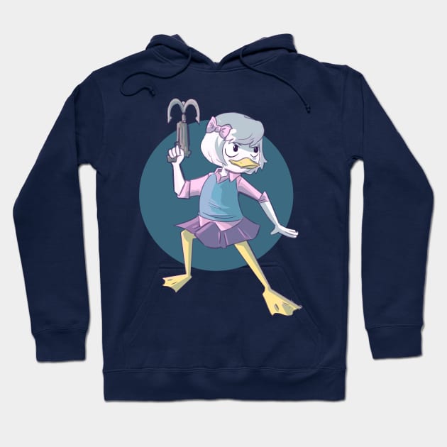 webby vanderquack (ducktales) Hoodie by inkpocket